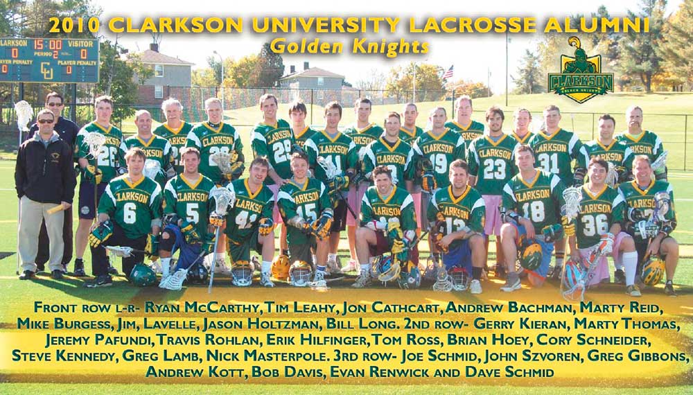 2010 Clarkson Alumni Team