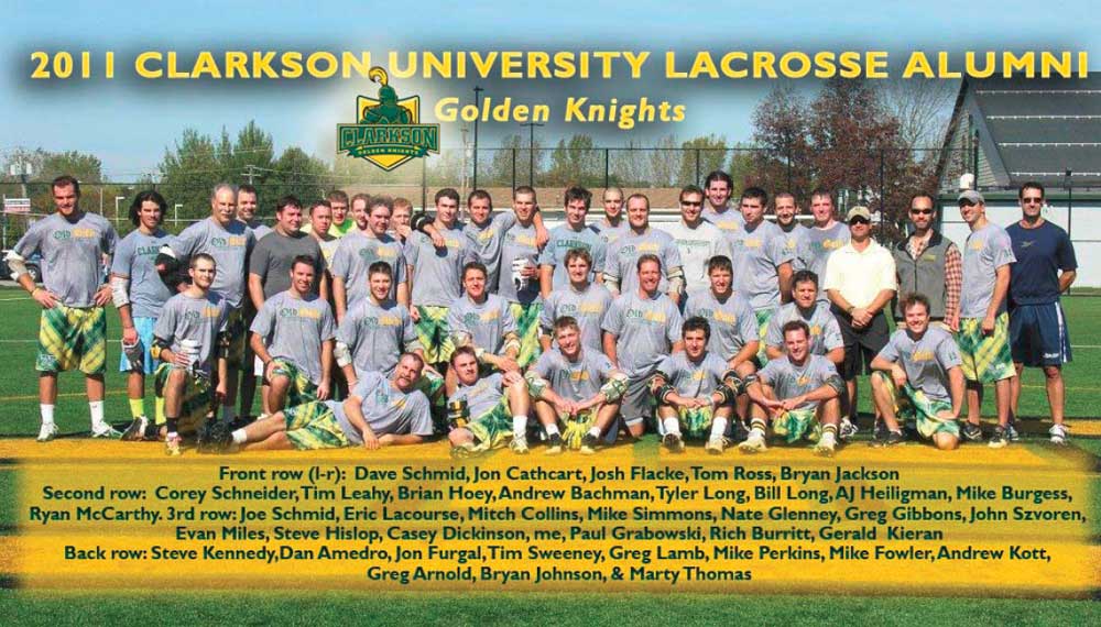 2011 Clarkson Alumni Team
